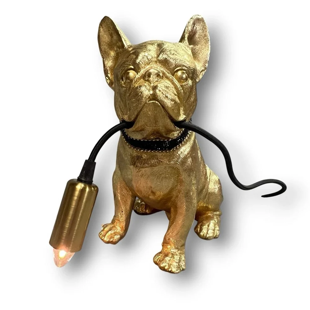 New Frenchie French Bull Dog Table Lamp Decor
